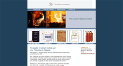 Desktop Screenshot of malaysiacarbide.com